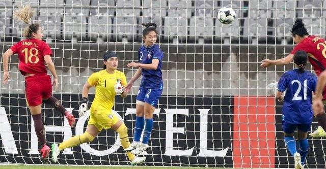 -比赛中表现出色，中国女足获胜