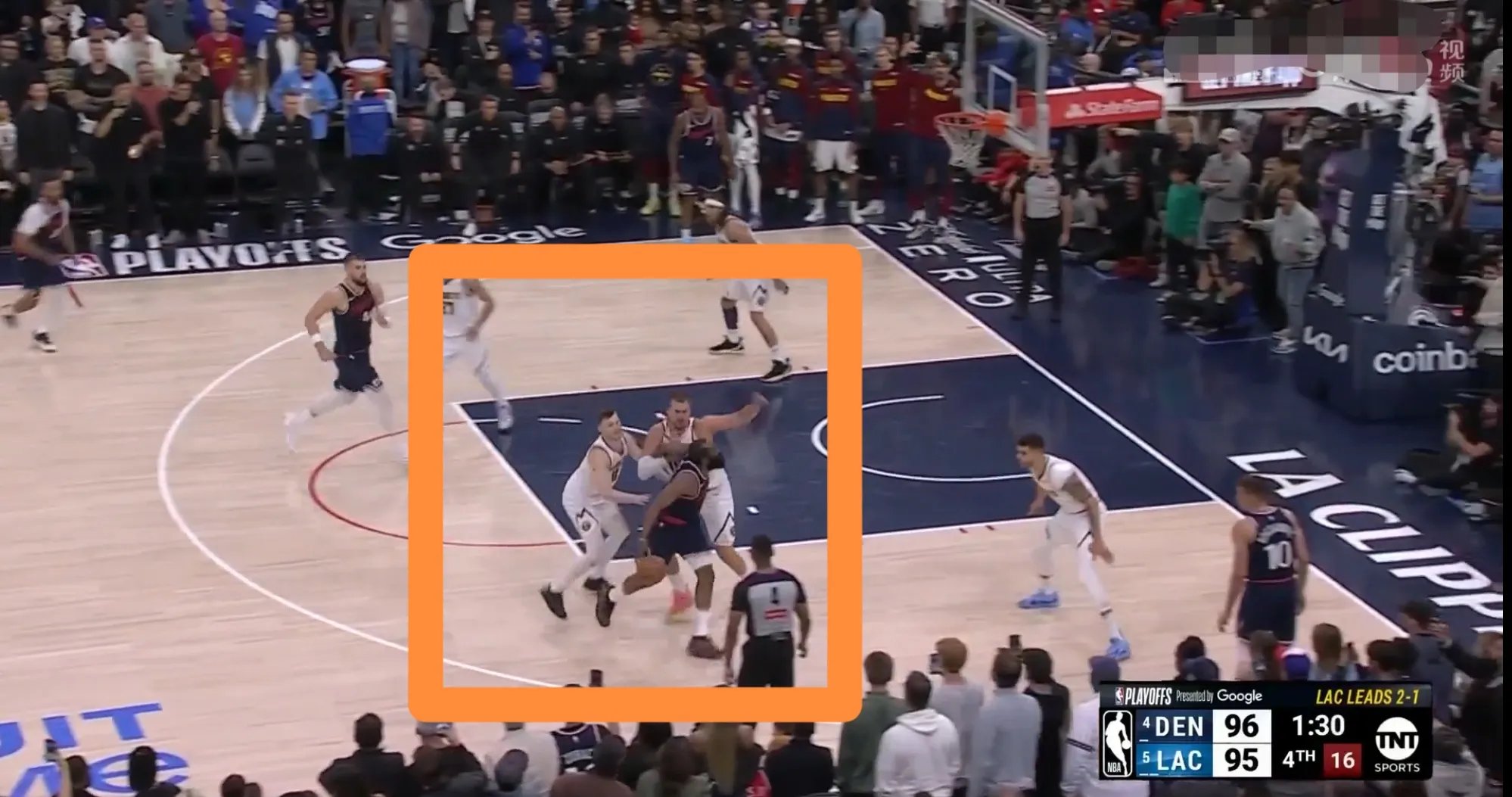 包含快船击败掘金，乔治砍下分的词条